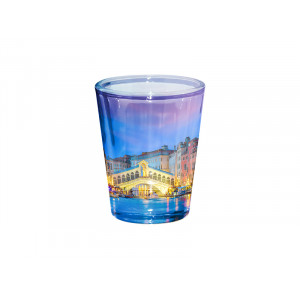 Un pahar de sublimare din sticla transparenta. Photo 2